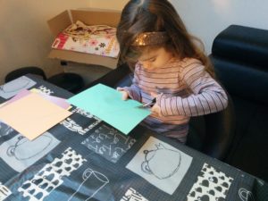 atelier scrapbooking enfant banderole