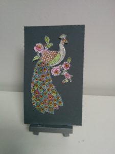 Tampon paon stampinup