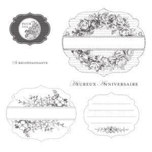 Set de tampon art floral stampin'up pour le scrapbooking