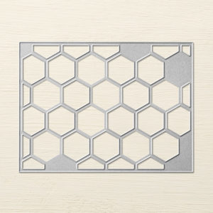 hexagon hive thinlits die stampin'up scrapbooking