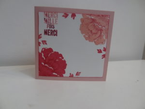 carte stampin'up