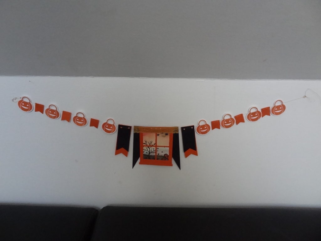 Banderole halloween, stampin'up