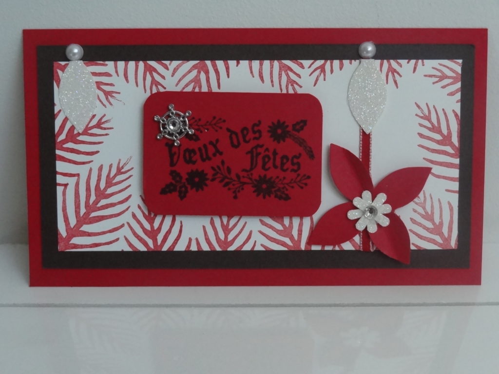 lot set de tampons saison des fetes et perfo fleur festive stampin'up!