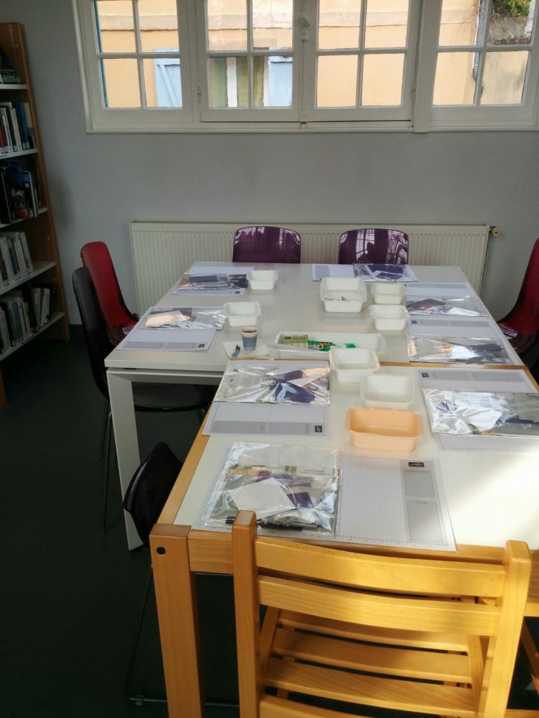 atelier biblilothèque d'anet scrapbooking 