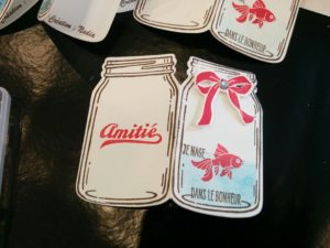 stampinup petit pot d'amour et framelits bocaux en tous genre