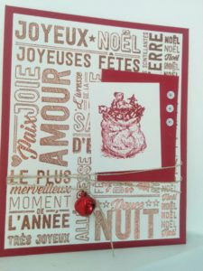 father christmas and joie a profustion set de tampons stampin automne hiver 2016