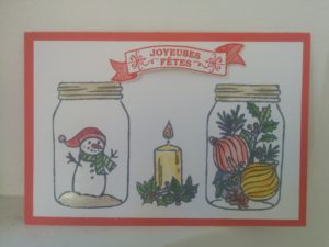 set de tampons stampin'up Jar of cheer