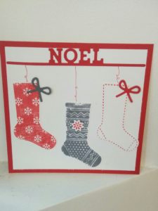 Set de tampon stampin'uP§ BAS DE NOEL