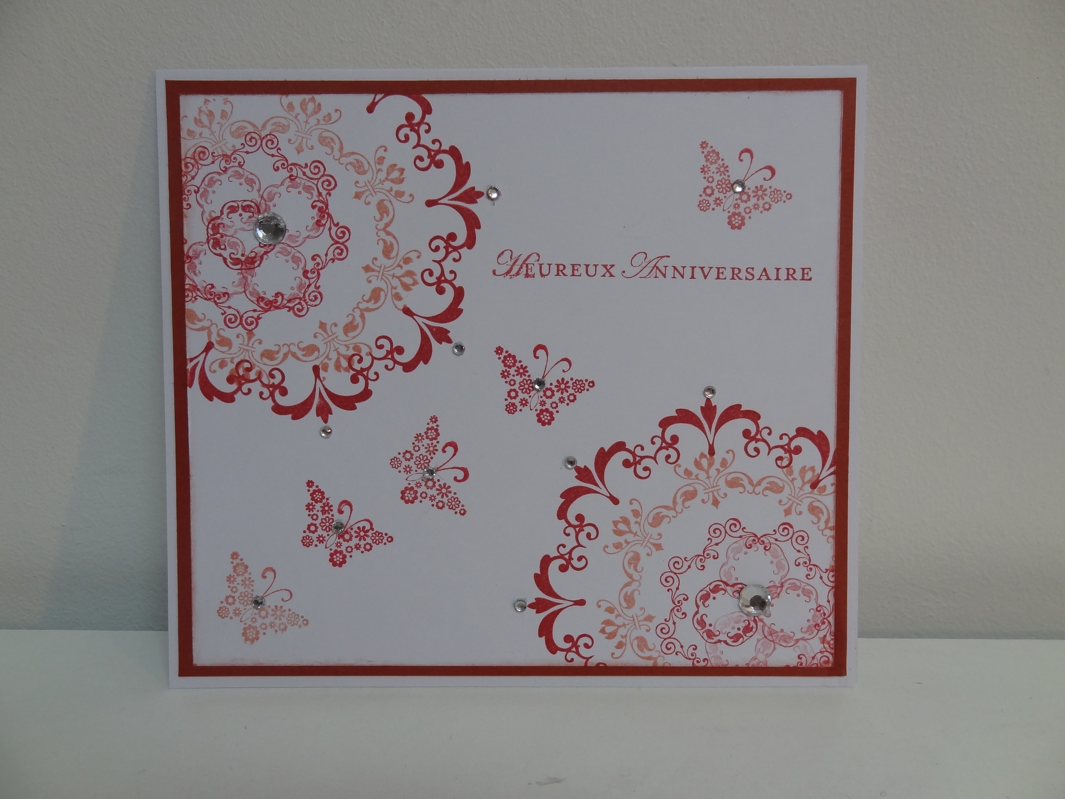 Carte stampin'up set de tampon daydream medallions