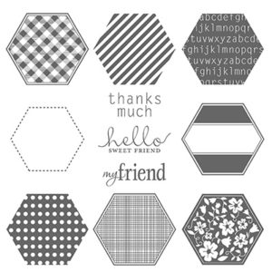 Six-Sided Sampler Clear-Mount Stamp Set