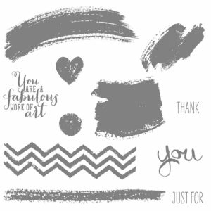 Work Of Art Clear-Mount Stamp Set