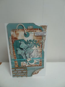 mur de briques stampin'up, set tampon remarquable you