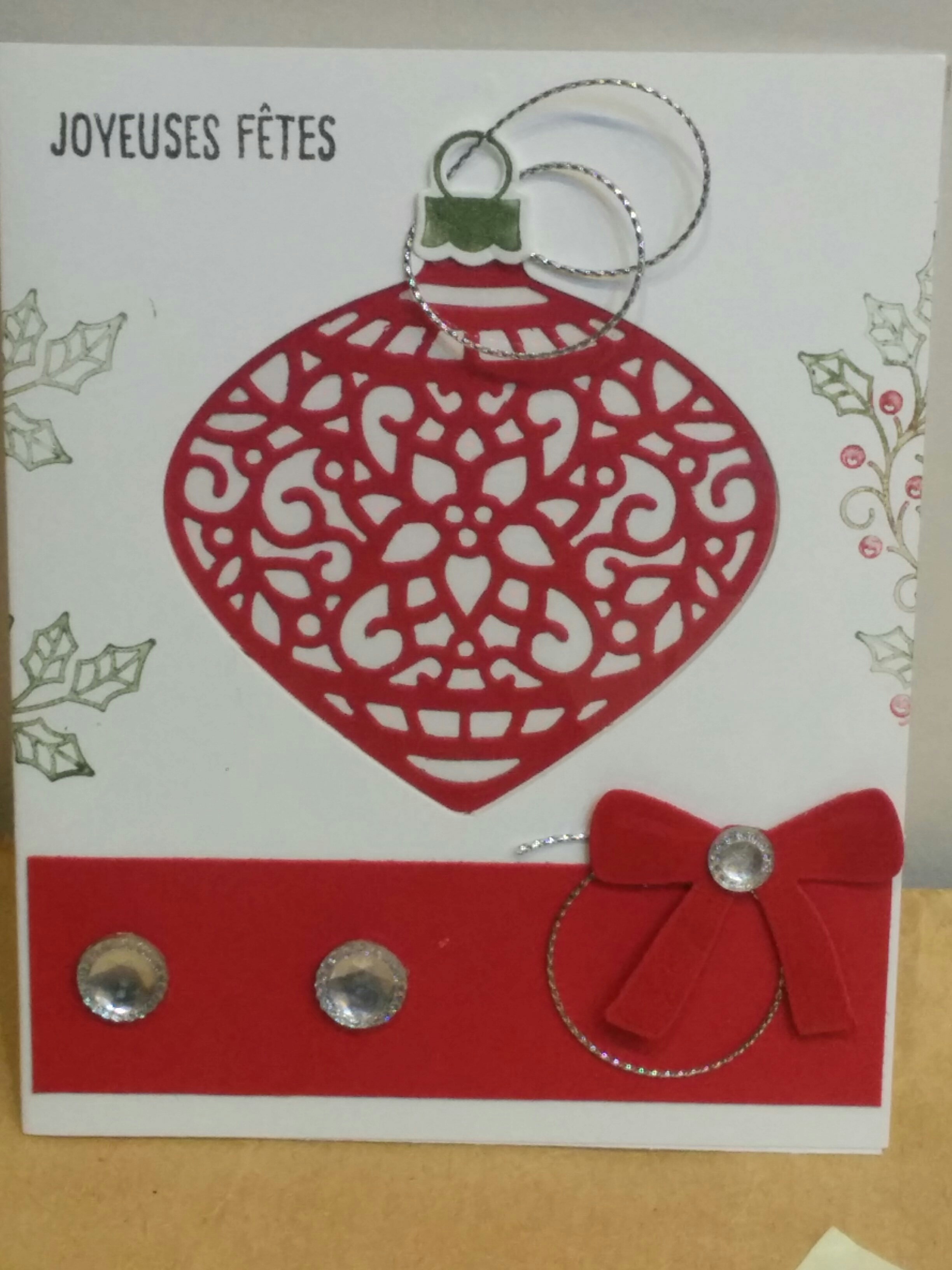 cartes scrapbooking stampin'up