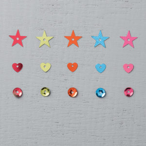 sequins stampin'up