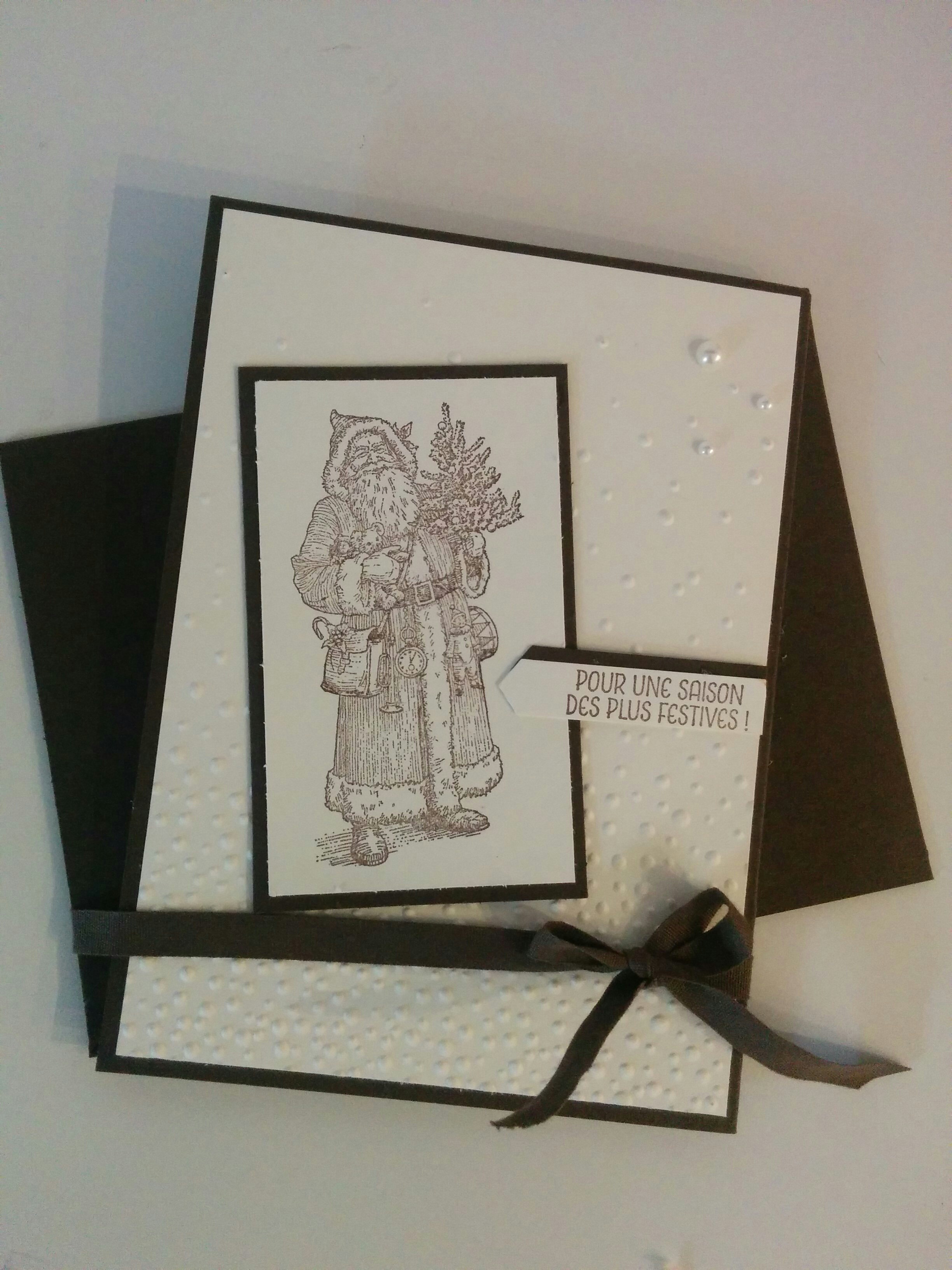 set de tampons stampin'up father christmas