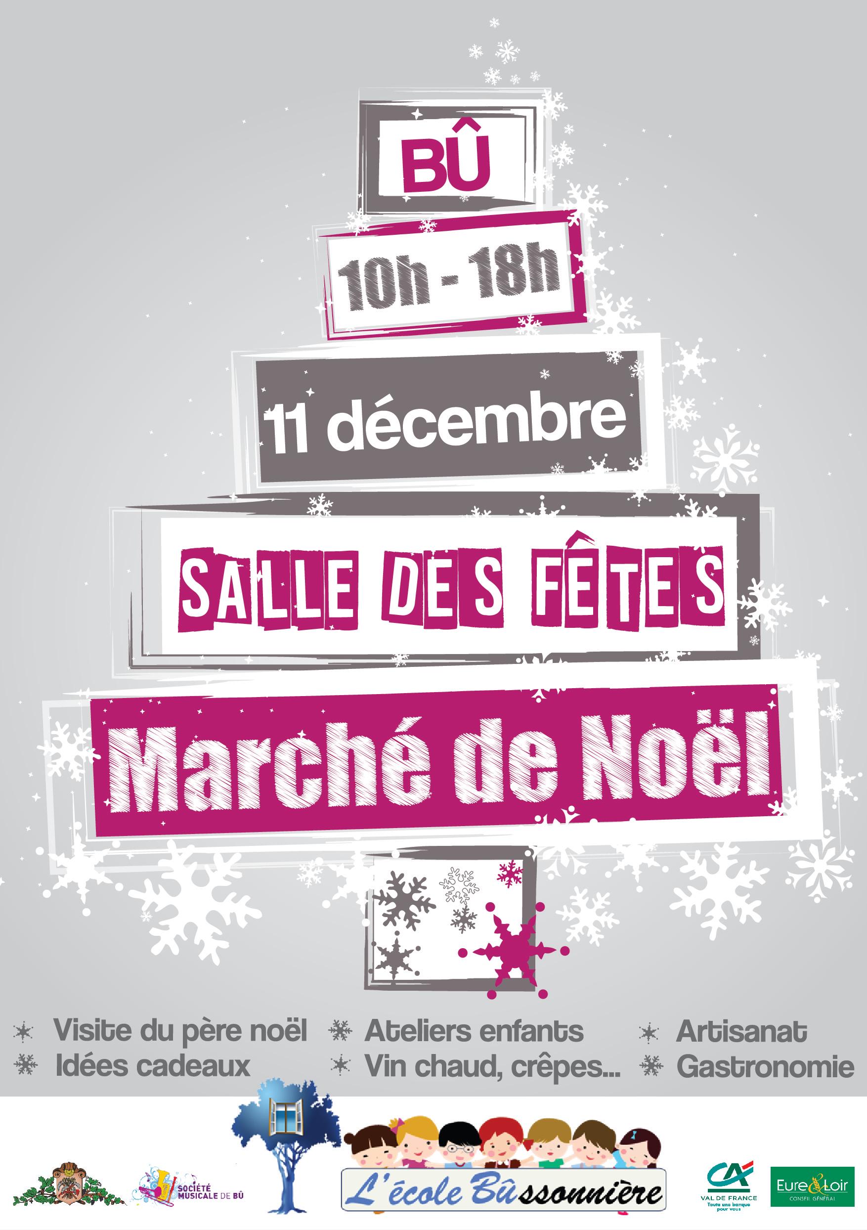 marché de noel à bu