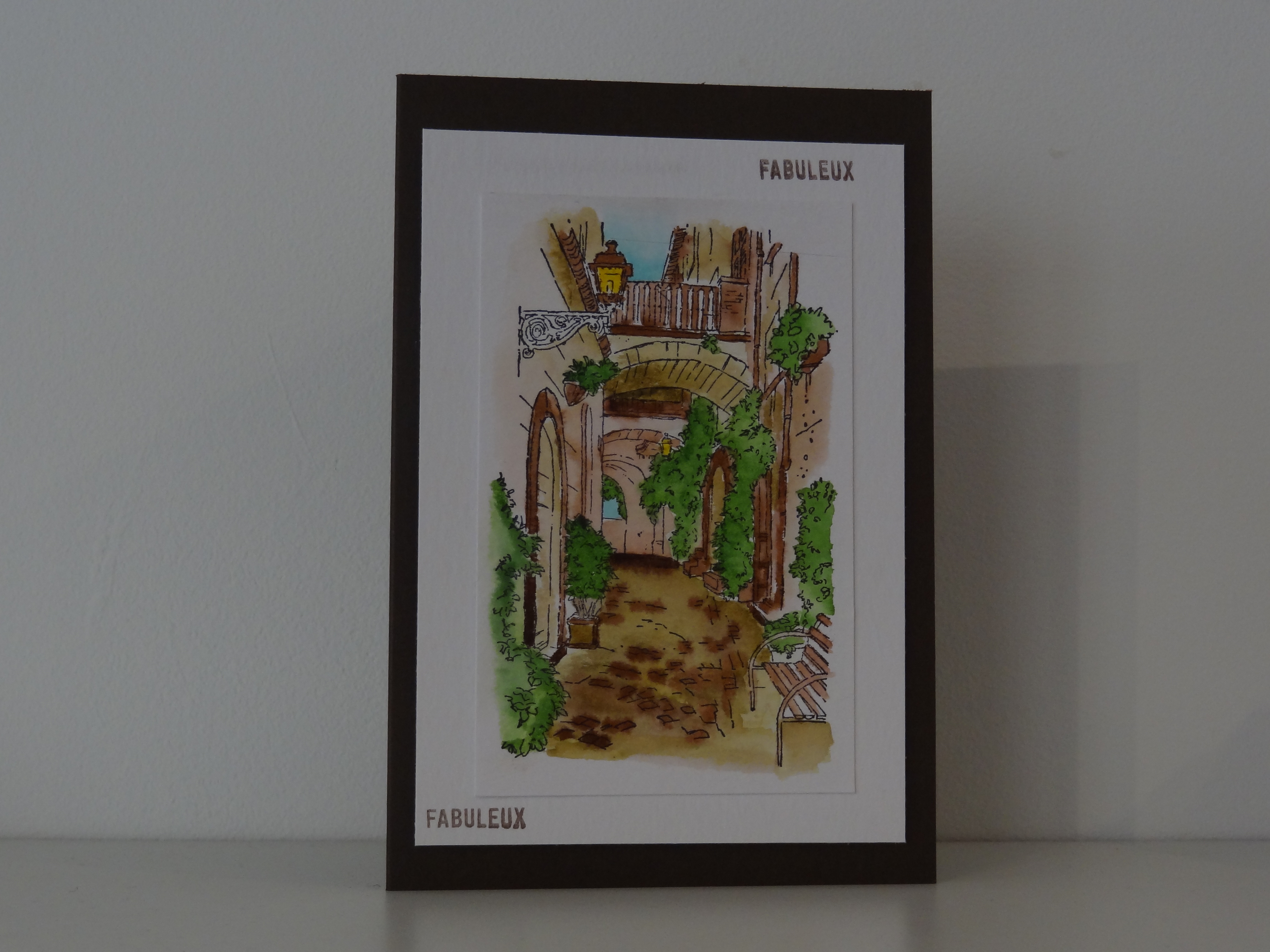 Mediterranean moments stampinup cartes