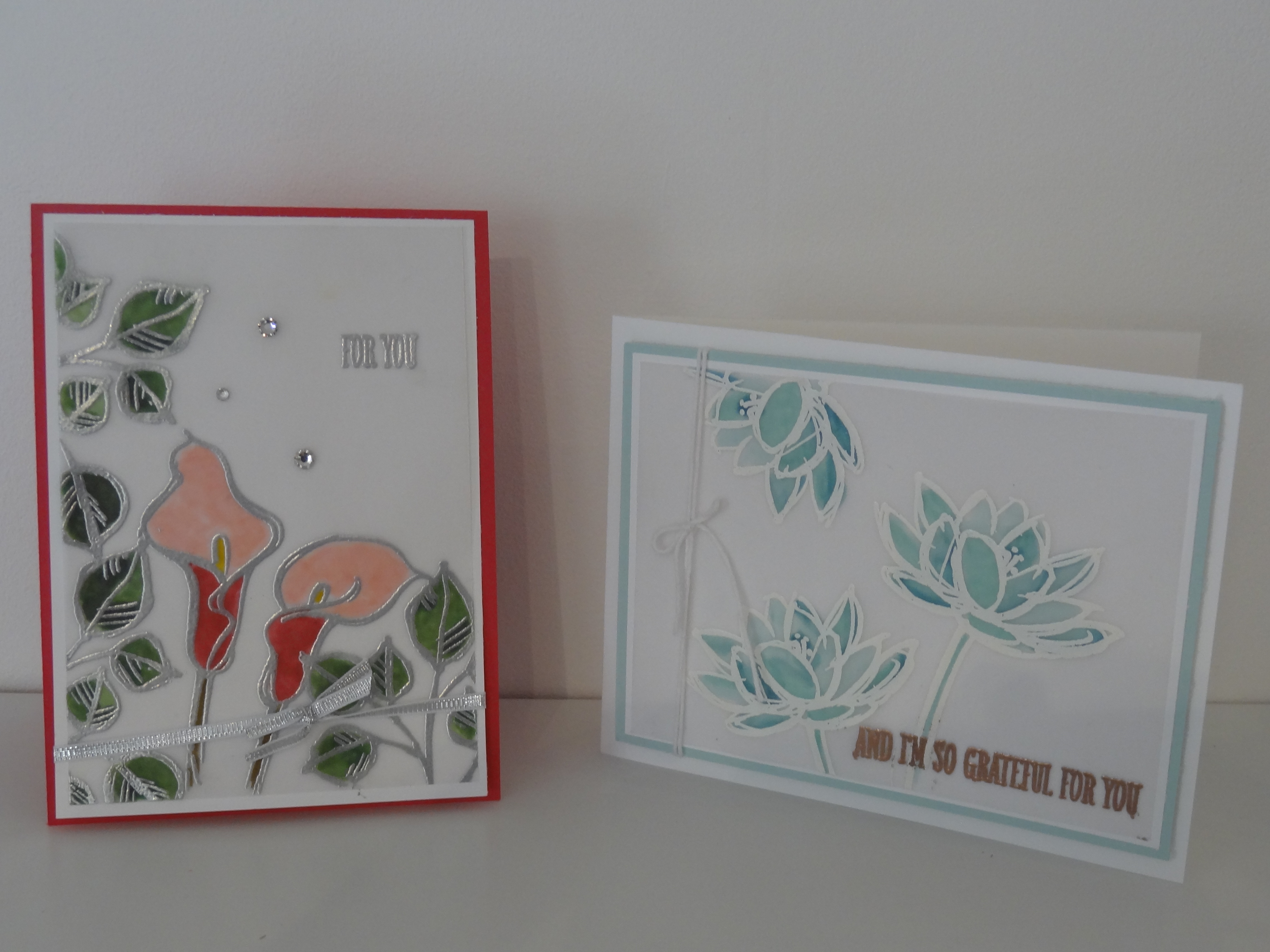 remakable you stampinup cartes