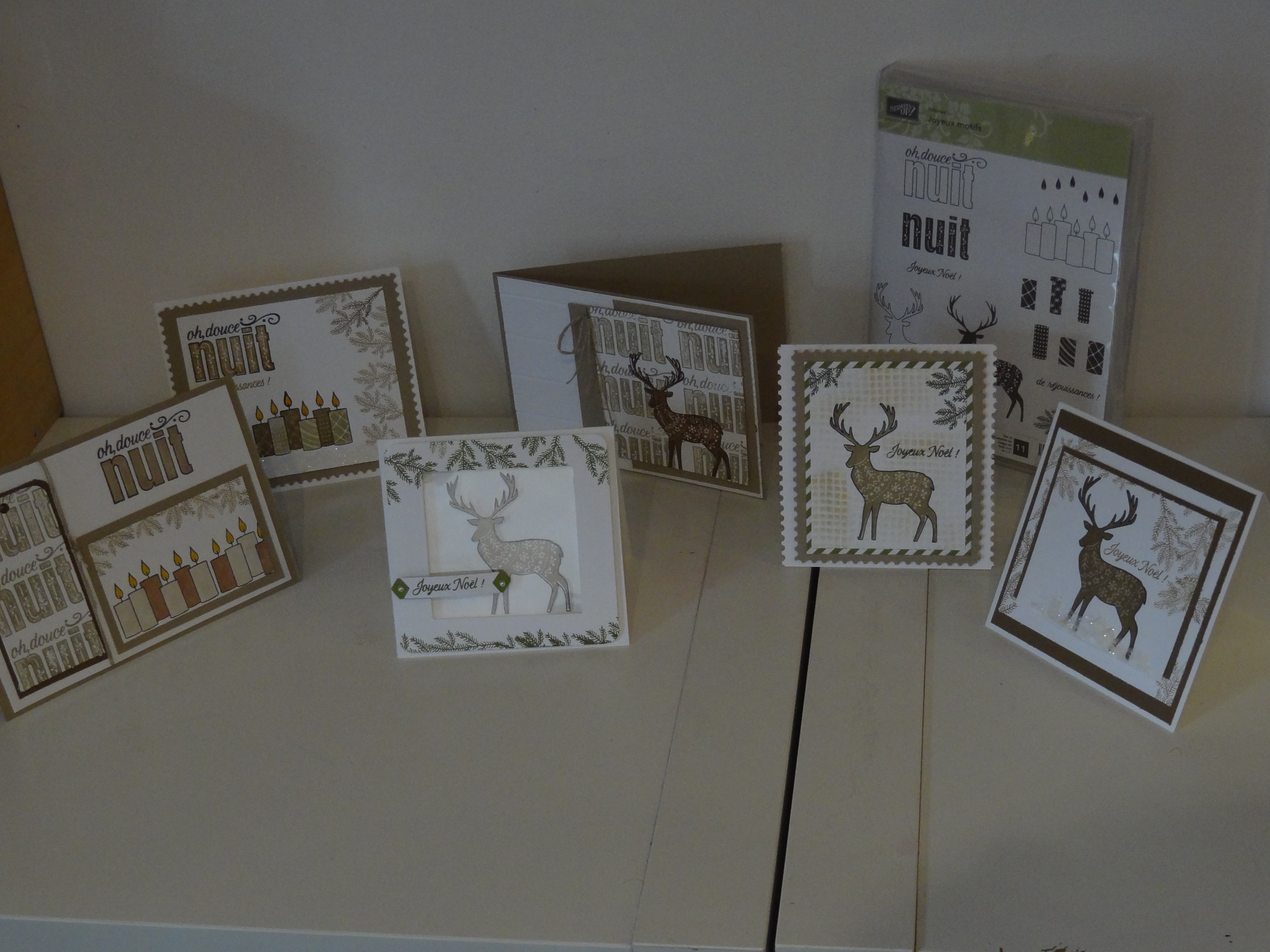 Jeux motifs stampin'up cadeaux hotesse!