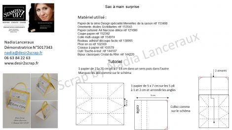 tutoriel stampinup sac à main desir2scrap