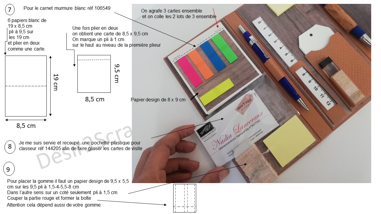 carnet-postit-stampinup-album-loisirscréatif