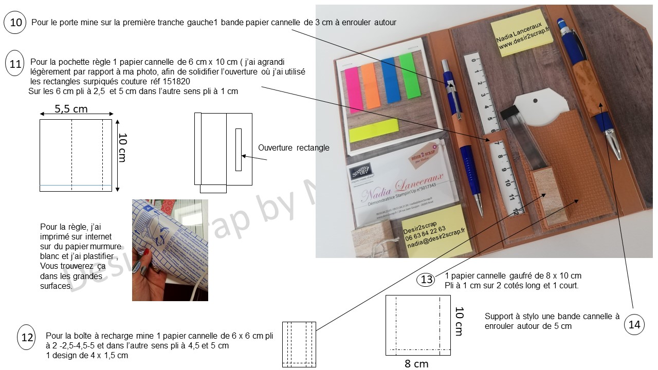 carnet post-it stampinup