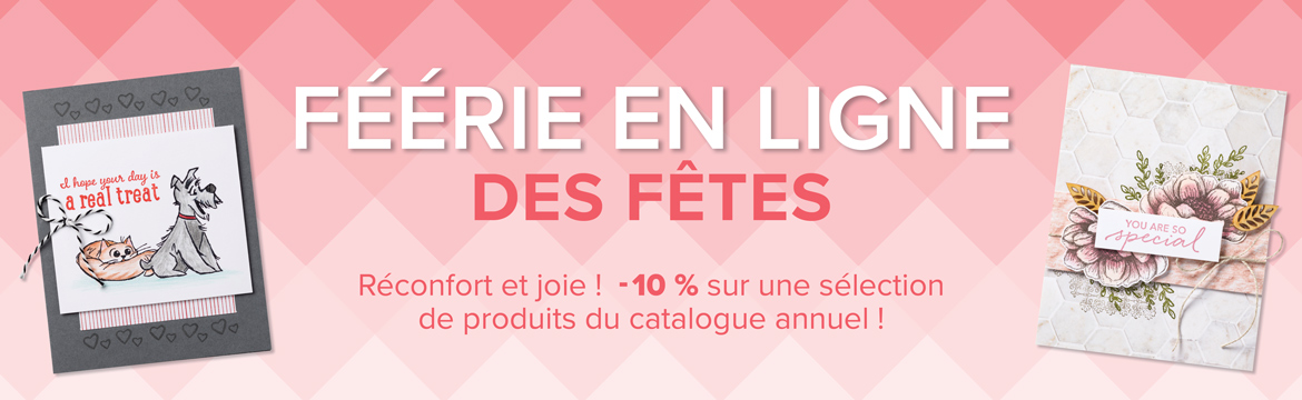 féerie en ligne promotion stampinup