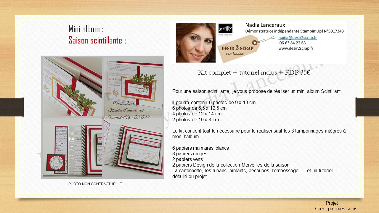 kit et tuto album scrapbooking 