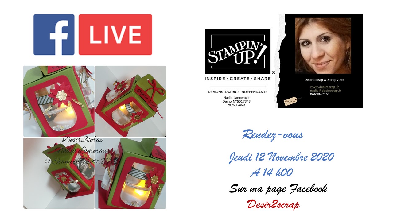 lanterne stampinup live facebook